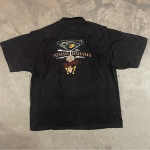 Tommy Bahama Relax Dry & Mighty Martini Embroidered Silk Shirt